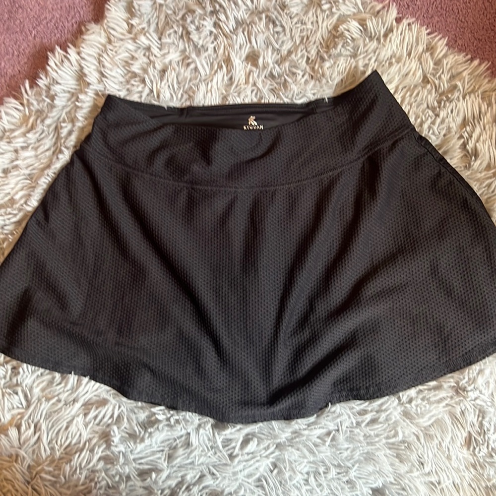 Kyodan Black Athletic Skort